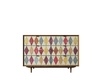 Комод массив дерева "Bruni print" с шестью ящиками