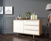 Комод "Bruni white" с ящиками и дверкой