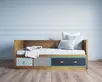     Кровать-кушетка с 3 ящиками "Gouache"   