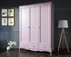 Шкаф Leontina Lavanda для одежды трехстворчатый с ящиками арт ST9327KR/3L