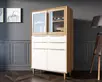 Буфет большой массив "Bruni white" большой