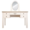 Бежевый туалетный стол "Olivia"