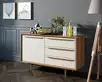 Комод "Bruni white" с ящиками и дверкой