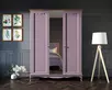 Шкаф Leontina Lavanda двухстворчатый с зеркалом арт ST9327ZL