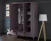 Шкаф Leontina Lavanda для одежды трехстворчатый с ящиками арт ST9327KR/3L
