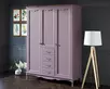 Шкаф Leontina Lavanda для одежды с ящиками арт ST9327/34L
