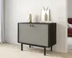 Комод с двумя дверками "Emerson" арт EM02/gray/L