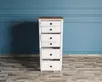 Узкий комод с 6 ящиками "Odri"