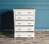 Комод мдф «Leontina» на пять ящиков вертикальный