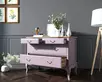 Комод из дерева «Leontina Lavanda» на 4 ящика