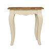 Бежевая консоль массив дерева "Leontina" малая