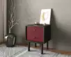 Тумбочка с двумя ящиками "Emerson" арт EM16/red/L