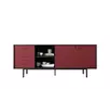 Комод с дверками и нишей "Emerson" арт EM15/red/L