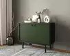 Комод с двумя дверками "Emerson" арт EM02/green/L