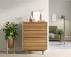Комод в Скандинавском стиле "Bruni" на четыре ящика