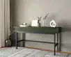 Консоль с двумя ящиками "Emerson" арт EM22/green/L