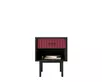 Тумбочка с верхним ящиком "Emerson" арт EM11/red/L