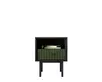 Тумбочка с нижним ящиком "Emerson" арт EM17/green/L