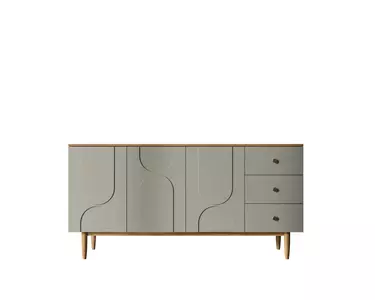 Комод с тремя дверками и ящиками "Arka" AR02-F2