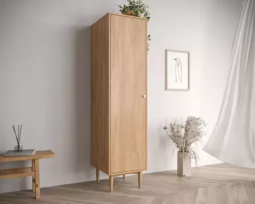 Шкаф одностворчатый Bubble Solid арт BBL14S