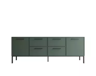 Комод две дверки и четыре ящика "Nicole" арт NEM19G