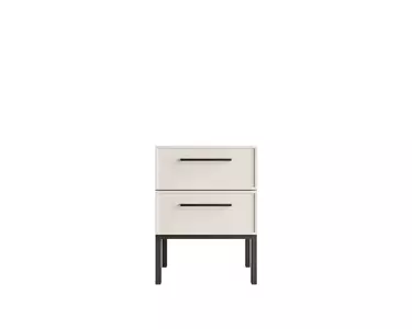 Тумбочка с двумя ящиками "Nicole" арт NEM16