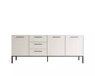 Комод с тремя дверками и тремя ящиками "Nicole" арт NEM07