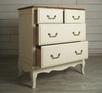 Бежевый комод Leontina (4 ящика) арт ST9335