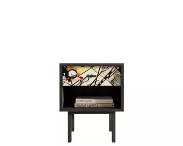 Тумбочка с верхним ящиком "Emerson" by Kandinsky арт EM11/Print_01