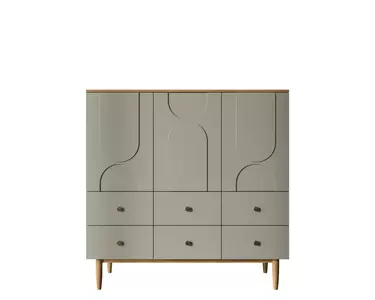 Комод с тремя дверками и шестью ящиками "Arka" AR18-F2