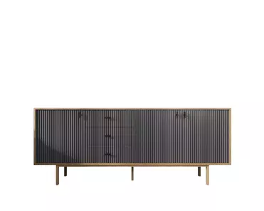 Комод с тремя дверками и тремя ящиками "Emerson" арт EM07/7024/L