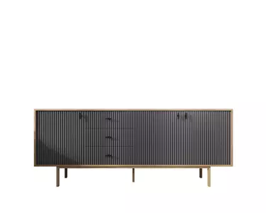 Комод с тремя дверками и тремя ящиками "Emerson" арт EM07/7024/L