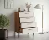 Комод вертикальный с четырьмя ящиками "Nicole" арт NEM18