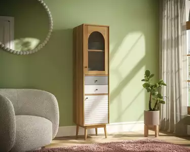 Шкаф в скандинавском стиле "Pollo" арт POL19