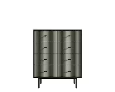 Комод на восемь ящиков "Emerson" арт EM20/gray/L