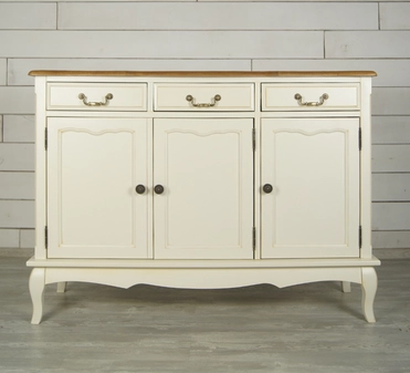 Бежевый Комод Leontina (3 ящика и 3 двери) арт ST9344