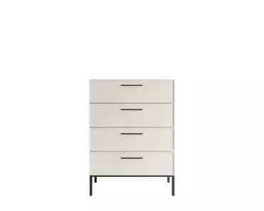 Комод вертикальный с четырьмя ящиками "Nicole" арт NEM18