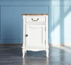 Прикроватная тумба "Leontina" с ящиком и дверцей арт ST9323