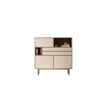 Комод большой с тремя дверками и двумя ящиками "Alice" арт ALC05