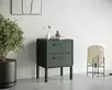 Тумбочка с двумя ящиками "Nicole" арт NEM16G