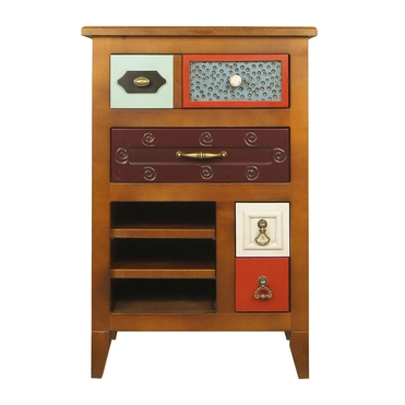 Вертикальная тумба "Gouache Birch" арт M20006ETG/1