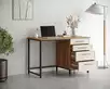 Стол рабочий "Nicole" c одной тумбой NR23