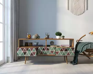 Консоль "Berber" с тремя ящиками 