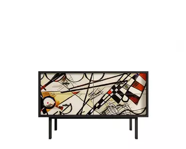 Комод с четырьмя ящиками "Emerson" by Kandinsky арт EM05/Print_01