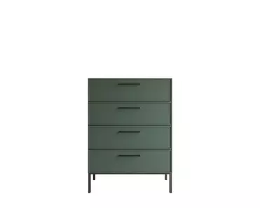 Комод вертикальный с четырьмя ящиками "Nicole" арт NEM18G