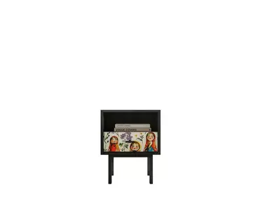 Тумбочка с нижним ящиком "Emerson" Матрешки арт EM17/Art04