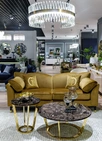 33FS-CT20C05-PG Стол журнальный Dark Emperador  d100*40,6см