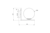 K2KW-825BR Бра 20*28*25см