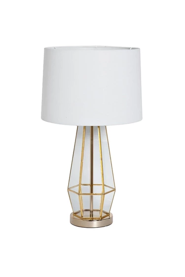 22-88243 Лампа настольная, плафон белый