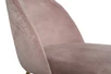 30C-301-1G LPI Стул велюр пепельно-розовый, мет.ножки 50*53*77см